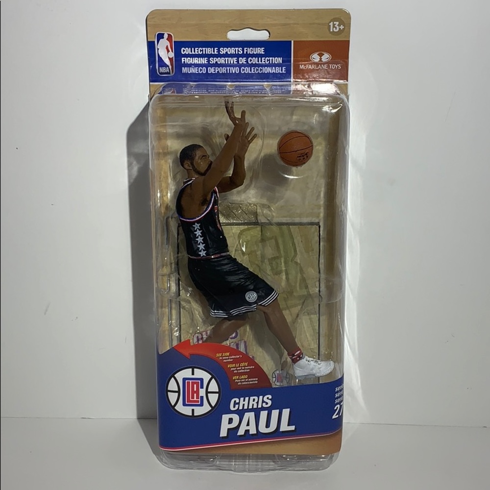 McFarlane Toys NBA Chris Paul series 27 silver